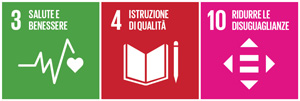 Agenda 2030 - Obiettivi 3, 4, 10